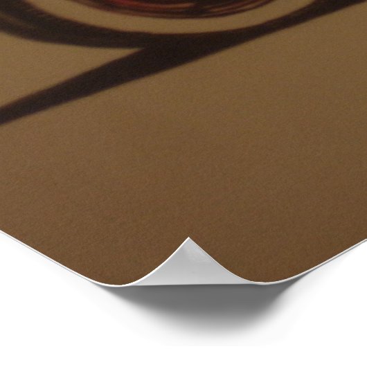 Knuckle draggin' Farbe Poster (Ecke)