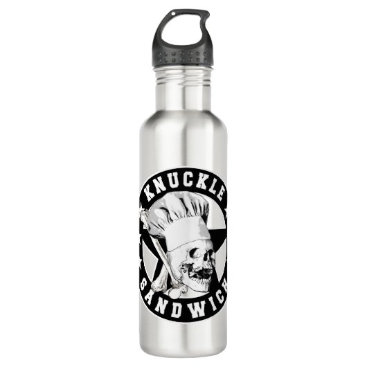 Knuckle Sandwich All Star 2 Edelstahlflasche (Vorderseite)
