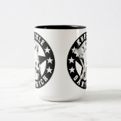 Knuckle Sandwich All Star 2 Zweifarbige Tasse (Mittel)