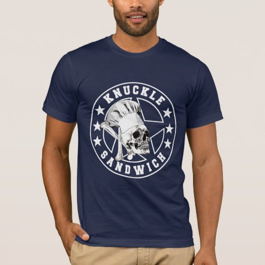 Knuckle Sandwich All Star White Knockout T-Shirt (Vorderseite)