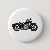 Knucklehead-Motorrad Button (Vorderseite)