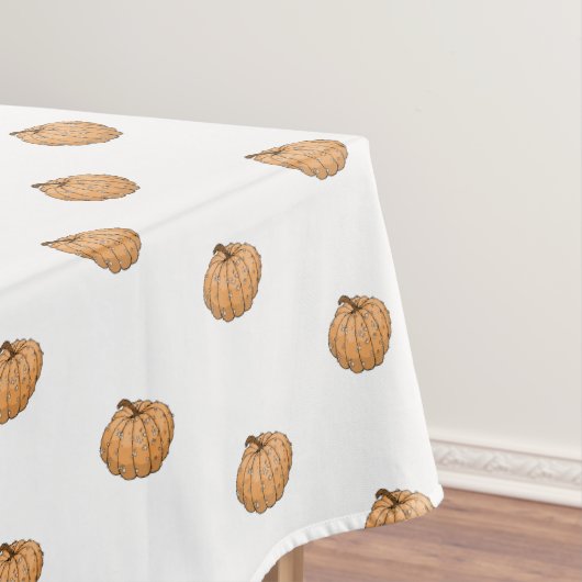 Knucklehead Pumpkin Design Tischdecke (Beispiel)