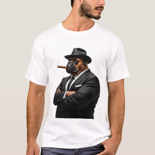 Knuckles Sammy Boxer Haustier Geschenk T-Shirt (Vorderseite)