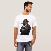 Knuckles Sammy Boxer Haustier Geschenk T-Shirt (Vorne ganz)