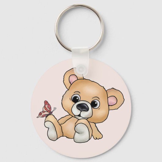 Knuddelbär Schlüsselanhänger (Vorderseite)