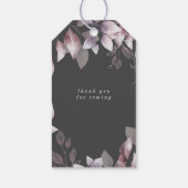 knuddelige Herbst-Monogramm Hochzeitsgeschenk Tags Geschenkanhänger (Rückseite)