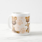 Knuddeliger Bär Kaffeetasse (Vorderseite Links)