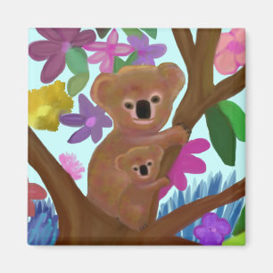 Knuddeliger Koala-Magnet Magnet