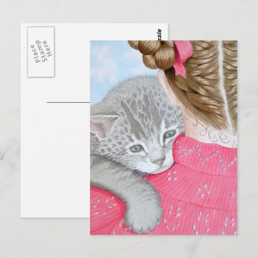 Knuddeln! Postkarte (Vorne/Hinten)