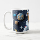 Knuddiger Astronaut-Teddy Kaffeetasse (Links)