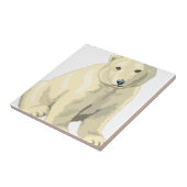 Knuddiger Eisbär Fliese (Seite)