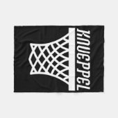 Knueppel Sketll Amazing Fan Support 1  Fleecedecke (Vorderseite (Horizontal))