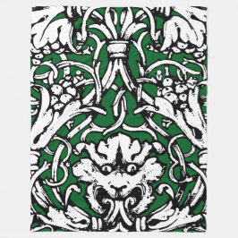 Knüpfarbeit Lion aus dem frühen 20. Jahrhundert Fleecedecke