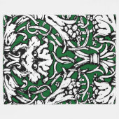 Knüpfarbeit Lion aus dem frühen 20. Jahrhundert Fleecedecke (Vorderseite (Horizontal))