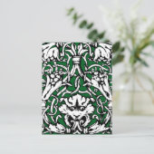 Knüpfarbeit Lion aus dem frühen 20. Jahrhundert Postkarte (Stehend Vorderseite)