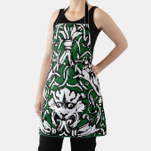 Knüpfarbeit Lion aus dem frühen 20. Jahrhundert Schürze (InSitu)