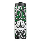 Knüpfarbeit Lion aus dem frühen 20. Jahrhundert Thermosbecher (Vorderseite)