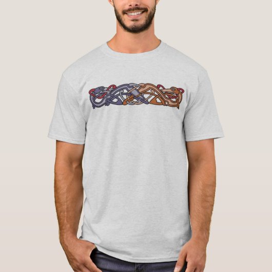 Knüpfarbeitjagdhunde T-Shirt (Vorderseite)