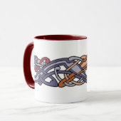 Knüpfarbeitjagdhunde Tasse (Vorderseite Links)