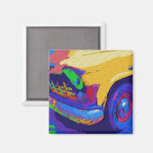 Knüppelwagen Magnet (Vorderseite/Rückseite)