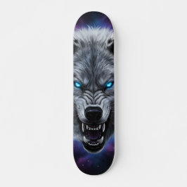 Knurrender Wolfkopf-Skateboard Skateboard