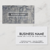 knusperige Beschaffenheit Visitenkarte (Vorne/Hinten)