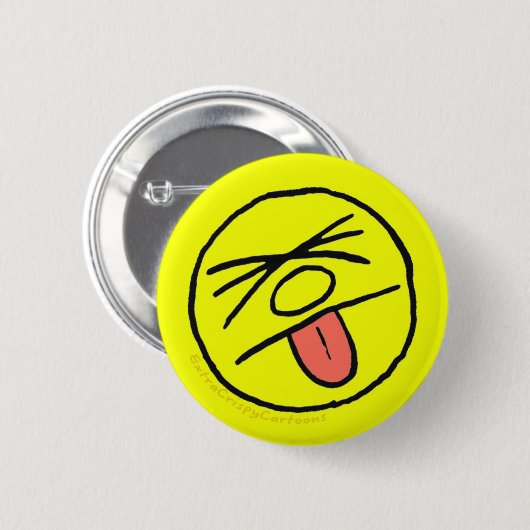 Knusperiges "Extrablech stellen" Logo-Button Button (Vorne & Hinten)