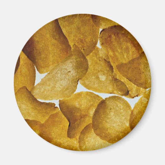 Knusprige Kartoffelchips Magnet (Vorne)
