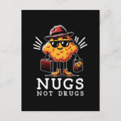 Knusprige Nugs, keine Drogen Begleitkarte (Vorderseite)