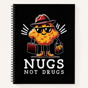 Knusprige Nugs, keine Drogen Notizblock