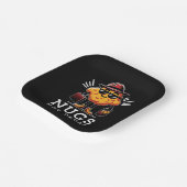 Knusprige Nugs, keine Drogen Pappteller (Gewinkelt)