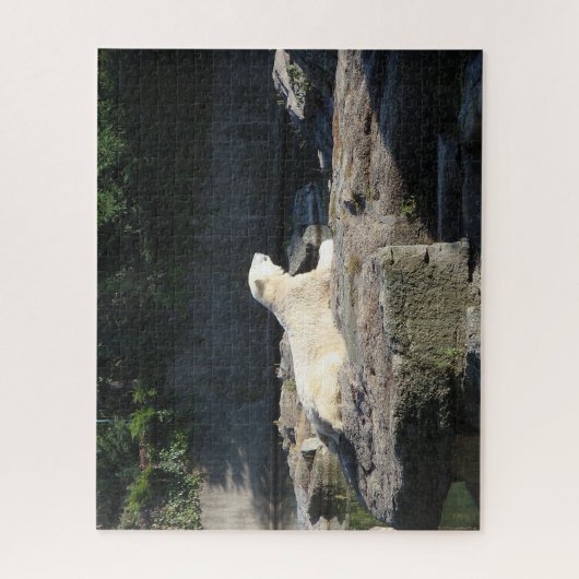 Knut der Polarbär aus dem Berliner Zoo Puzzle (Vertikal)