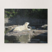 Knut der Polarbär aus dem Berliner Zoo Puzzle (Horizontal)