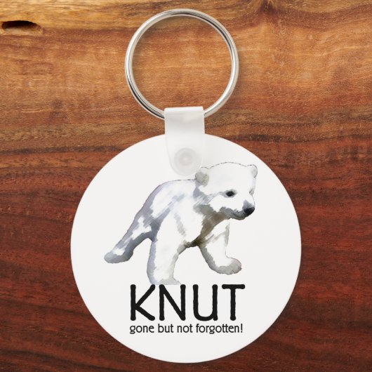 Knut Polar Bear Schlüsselanhänger (Vorderseite)