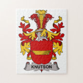Knutson Familienwappen Puzzle (Vertikal)