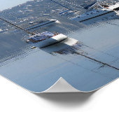Knysna Boote Wasser Poster (Ecke)