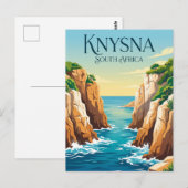 Knysna Heads Südafrika Postkarte (Vorne/Hinten)