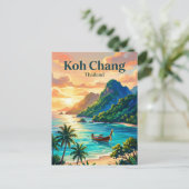 Ko Chang Thailand Postkarte (Stehend Vorderseite)