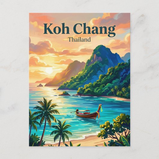 Ko Chang Thailand Postkarte (Vorderseite)