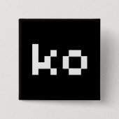 KO Knopf Button (Vorderseite)