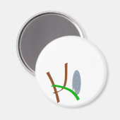 KO-Magnet Magnet (Vorderseite/Rückseite)