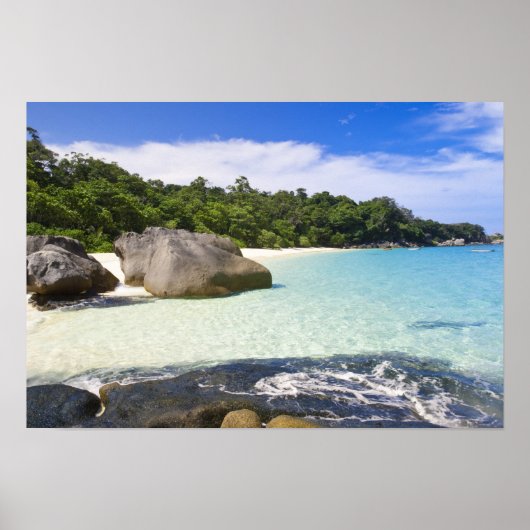 Ko Miang Island, Simil Islands on Andam Sea, Poster (Vorne)