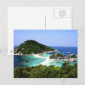 Ko Nang Yuan Island in Thailand Postkarte (Vorne/Hinten)