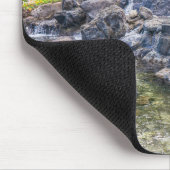 Ko Olina O'Ahu Hawaii Wasserfall Mousepad (Ecke)