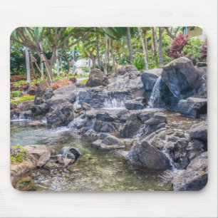 Ko Olina O'Ahu Hawaii Wasserfall Mousepad