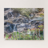 Ko Olina O'Ahu Hawaii Wasserfall Puzzle (Horizontal)