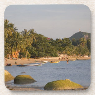 Ko Phangan, Thailand. Außerhalb der hektischen In Untersetzer