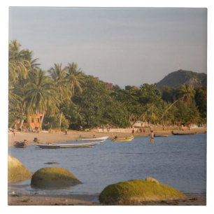 Ko Phangan, Thailand. Außerhalb der hektischen Ins Fliese