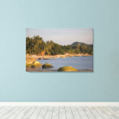 Ko Phangan, Thailand. Außerhalb der hektischen Ins Leinwanddruck (Insitu (Holzboden))