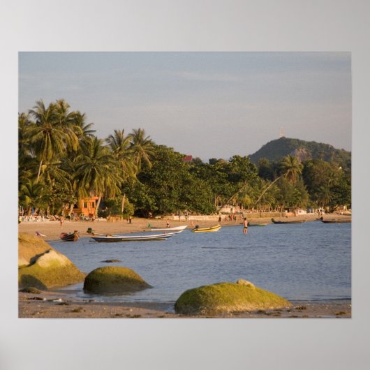 Ko Phangan, Thailand. Außerhalb der hektischen Ins Poster (Vorne)